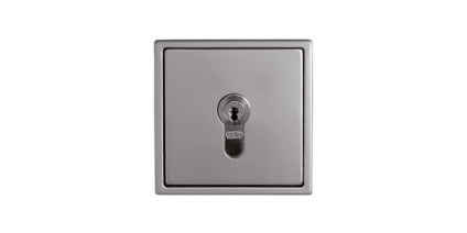 Anahtar düğmesi
Silindirik kilitli kare metal donanım