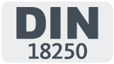 Pictogram for DIN standard DIN 18250