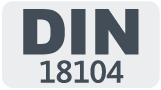 DIN 18104 standardı için piktogram